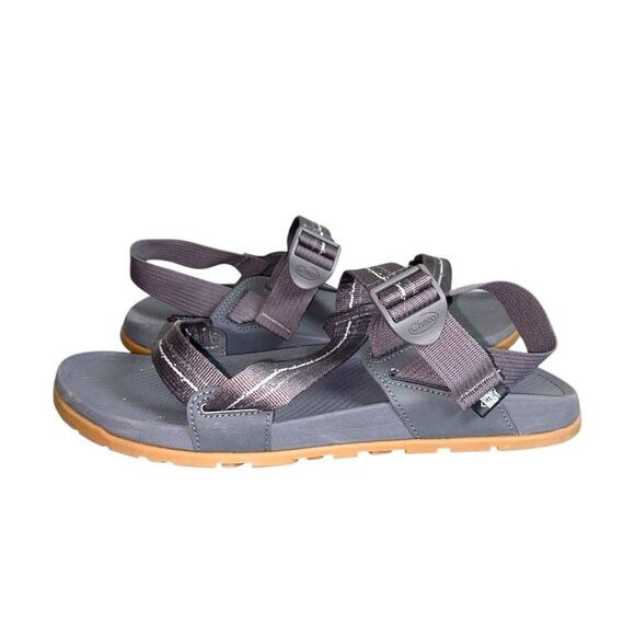 Chaco Lowdown Grey Open Toe Hiking Performance Strappy Sport  display picture 1